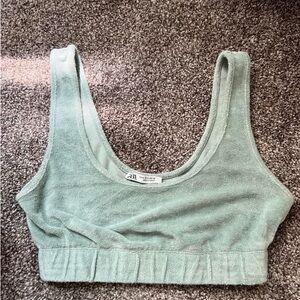 Zara Mint Green Crop Top